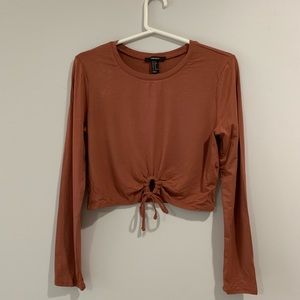 Forever 21 - Tie Front / Long Sleeve